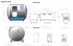 HE5000 Standard Hyperbaric Chamber
