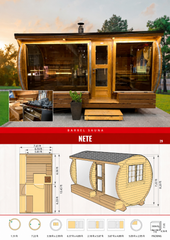 Nete Barrel Sauna