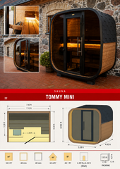 Tommy Mini Cube Sauna
