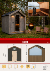 FJORD Insulated Sauna