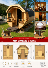 Alex Barrel Sauna