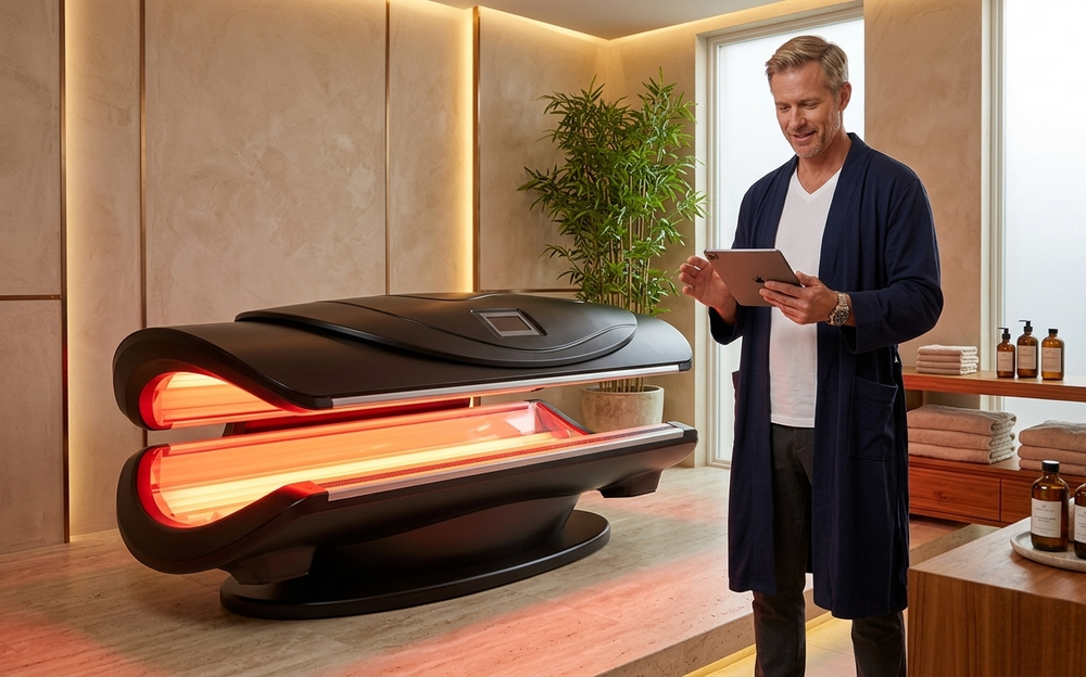 M-MB Red Light Therapy Bed
