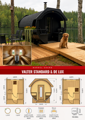 Valter Barrel Sauna