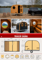 Mobile Trailer Sauna