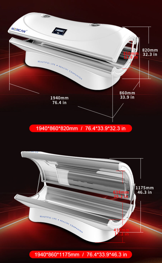 M4N Red Light Therapy Bed