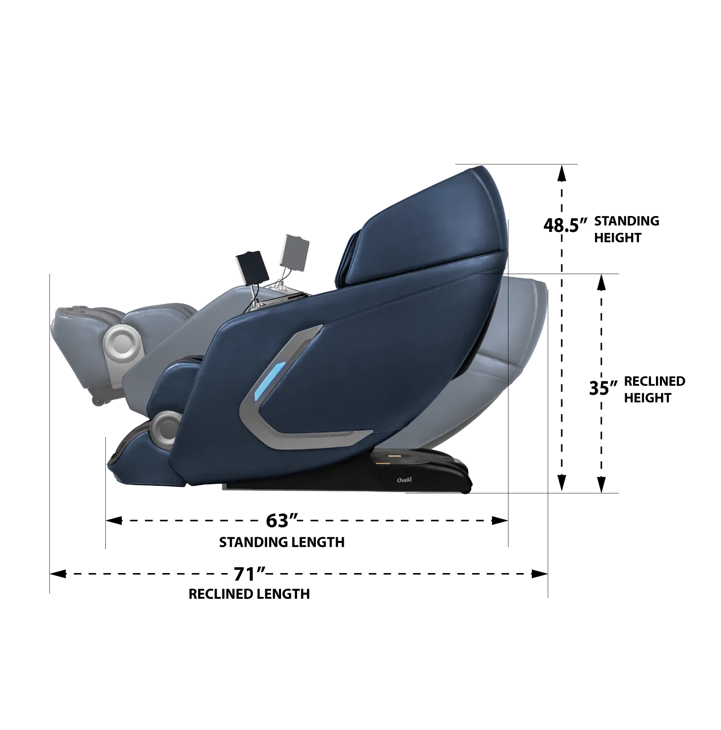4D Bravo Duo Flex Massage Chair