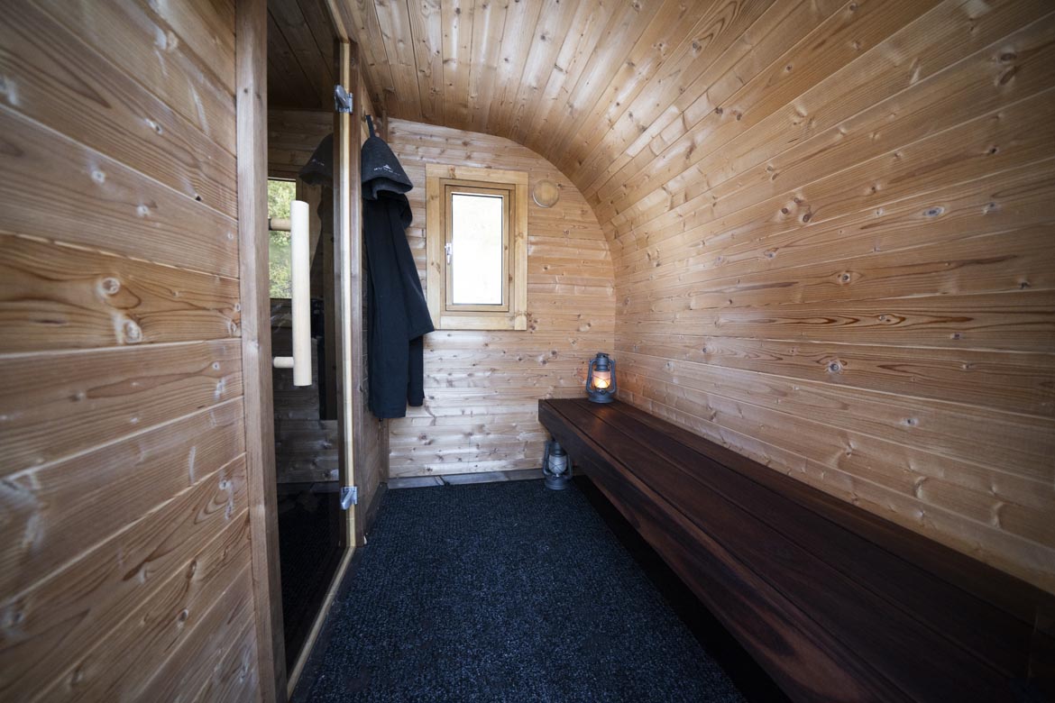 Mobile Trailer Sauna