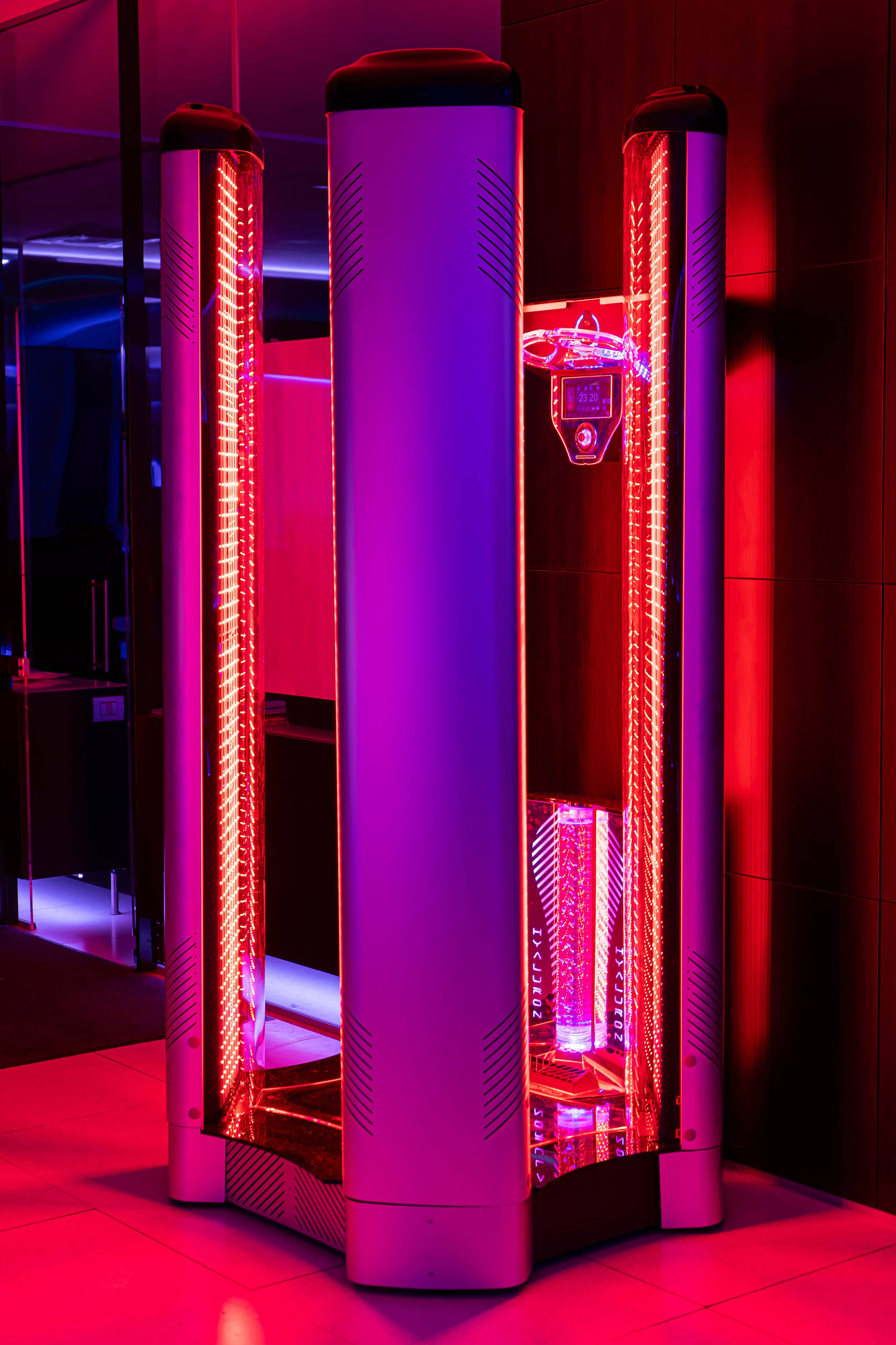 Smart Solarium INJO RED