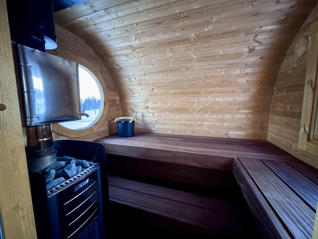 Mobile Trailer Sauna