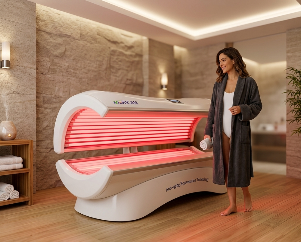 M4N Red Light Therapy Bed