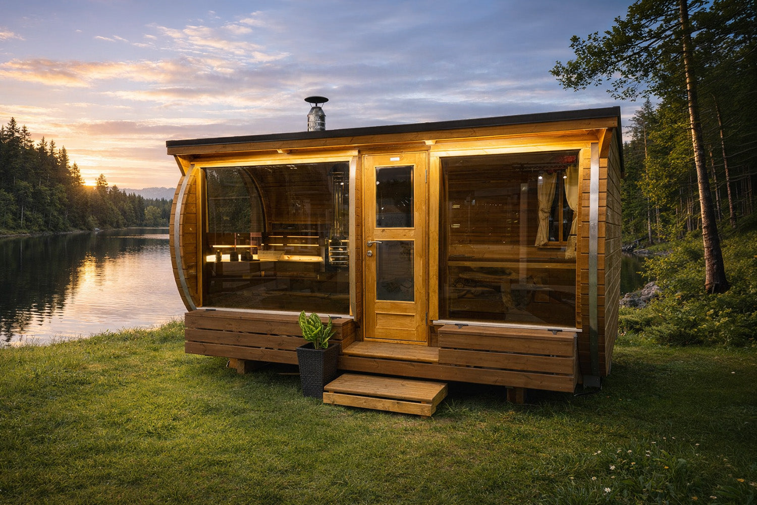 Nete Barrel Sauna
