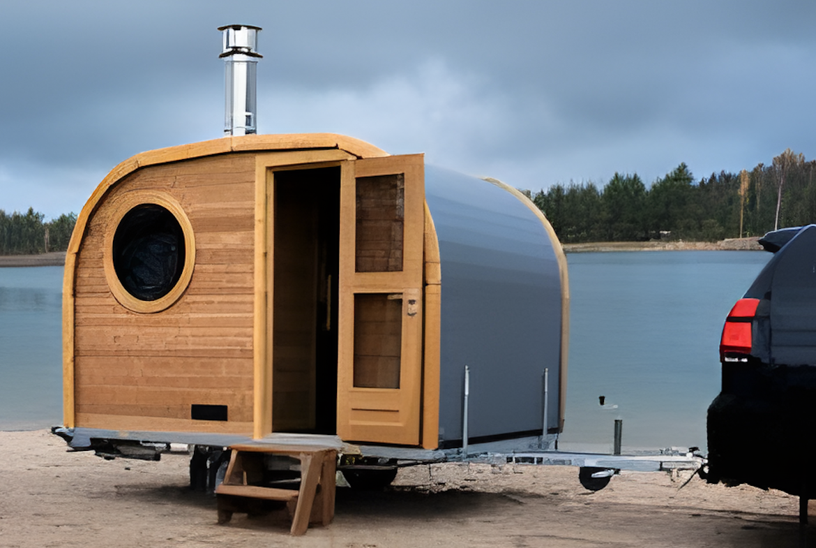 Mobile Trailer Sauna